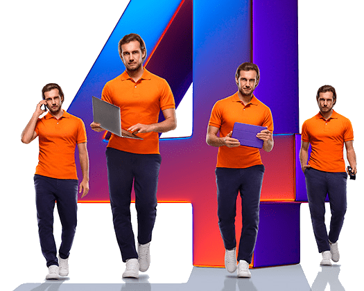 Великолепная четверка Ростелеком в деревня Вьюнка (Брянская область)